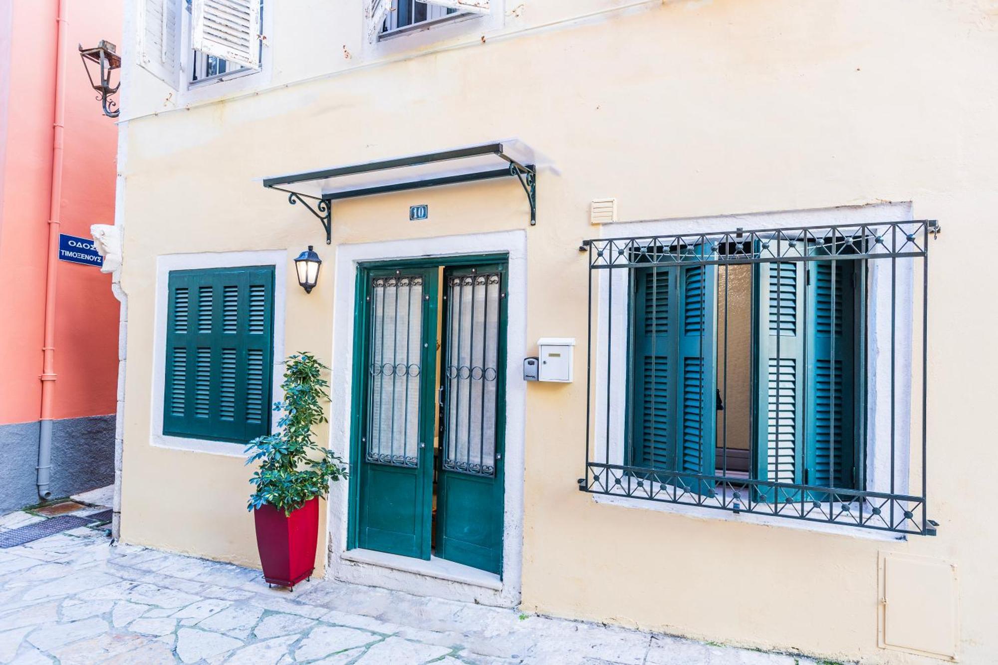 Ferienwohnung Casa Mourioni Old Corfu Town Exterior foto